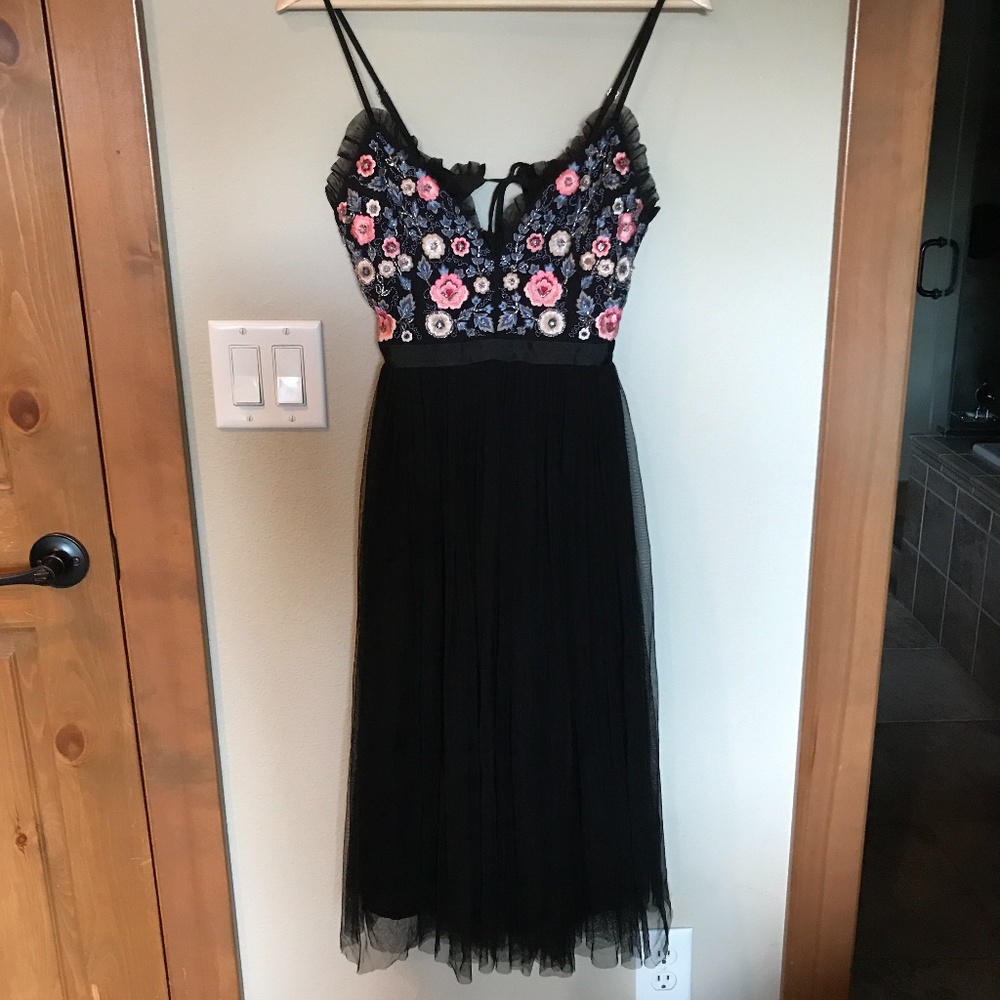 Needle & Thread - Whisper Midi Tulle Dress - Sz 4 - Picture 4 of 8